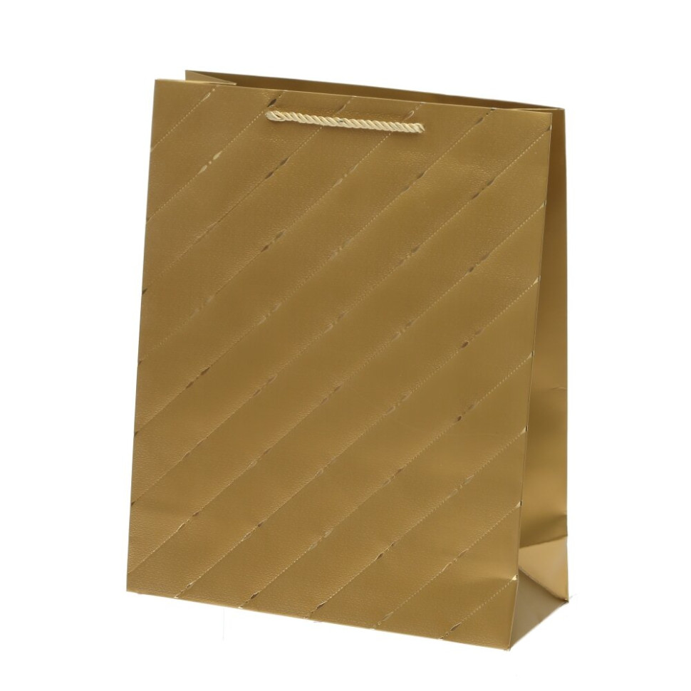 Пакет подарочный M (бумага 210г/м2, блок микс12шт), L26 W10 H32 см, 5в.