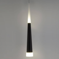 Подвесной светодиодный светильник Elektrostandard DLR038 7+1W 4200K черный матовый a044560