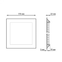 Точечный светильник 940111 940111112 Gauss Точечный светильник 940111 940111112 Gauss