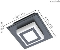 Потолочный светильник Masiano 1 99361 Eglo