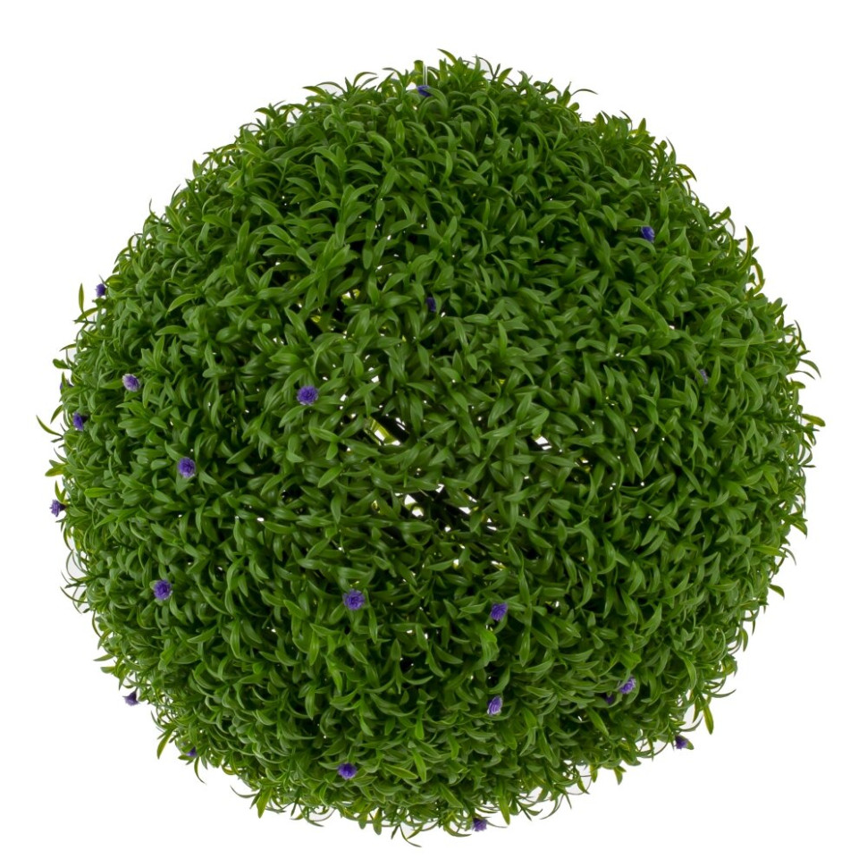 Цветочная композиция "Шар Самшит", L35 W35 H35 см