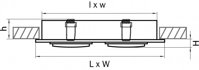 Точечный светильник SINGO 011602 Lightstar