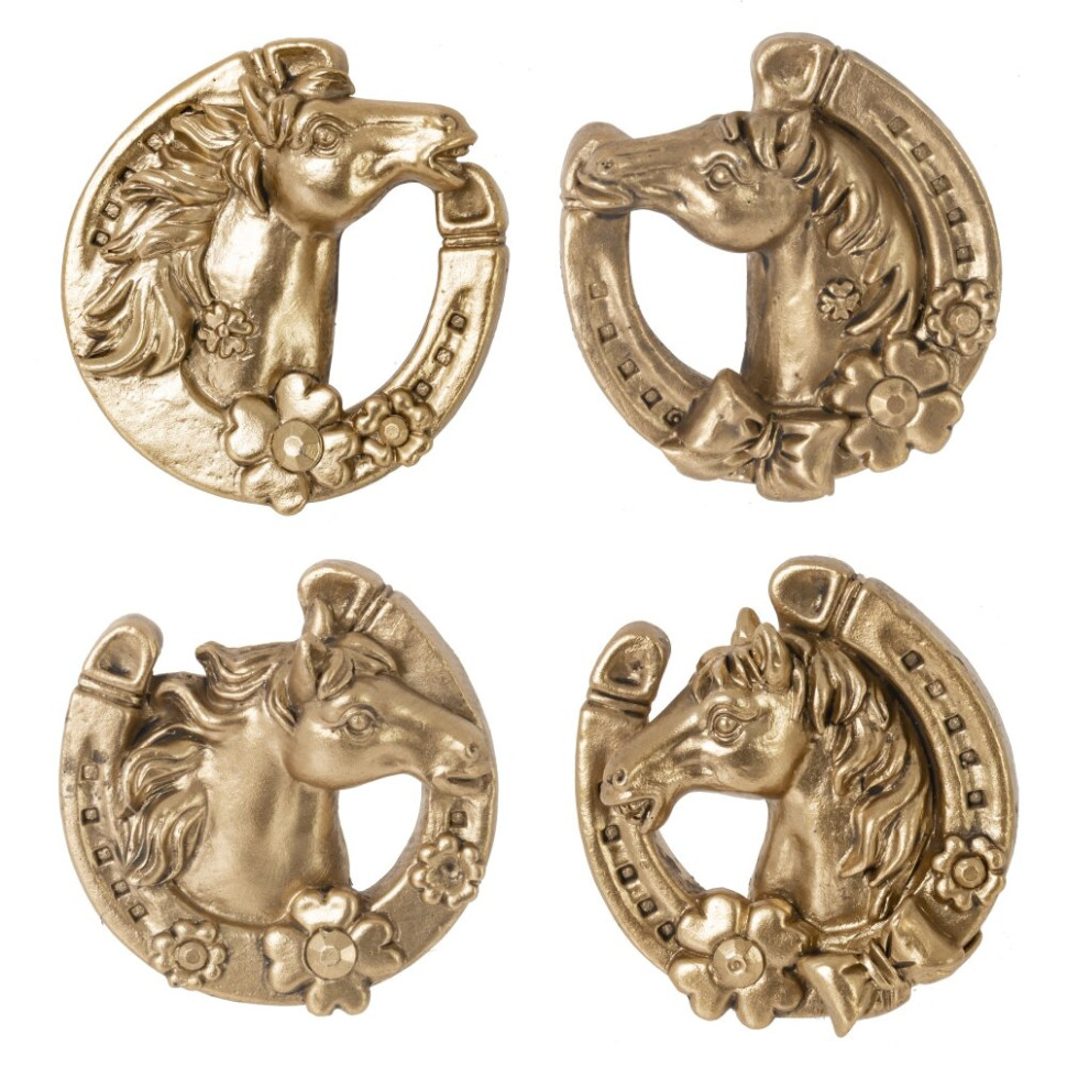 Магнит "Лошадка", L5 W1 H5,5 см, 4в.