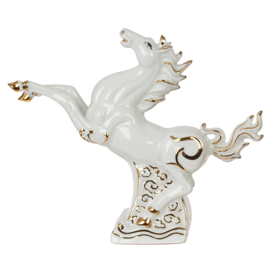 Фигурка декоративная "Лошадь", L17,5 W4,5 H15,5 см, 2в.
