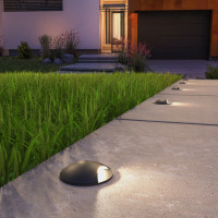 Встраиваемый светильник уличный Step 3 MRL LED 1104 чёрный Elektrostandard