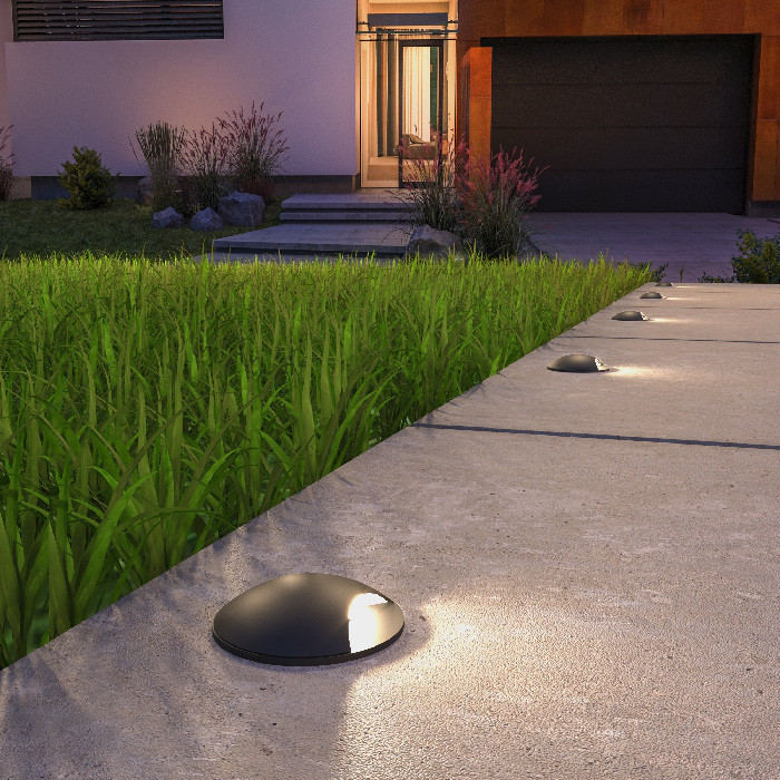 Встраиваемый светильник уличный Step 3 MRL LED 1104 чёрный Elektrostandard