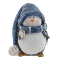 Фигурка декоративная "Пингвин",  L5 W5 H6,5 см, 2в.