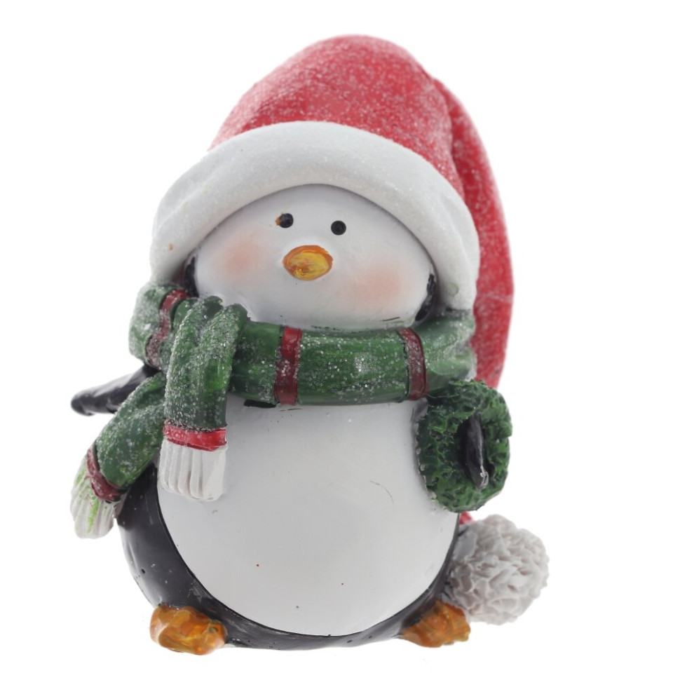 Фигурка декоративная "Пингвин",  L5 W5 H6,5 см, 2в.