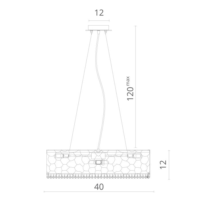 Подвесной светильник Paola 2002/01 SP-6 Divinare