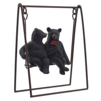 Фигурка декоративная "Медведи", L14 W6,5 H18 см