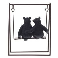 Фигурка декоративная "Медведи", L14 W6,5 H18 см