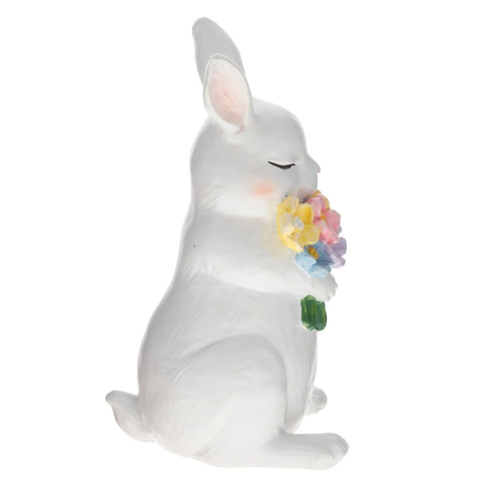 Фигурка декоративная "Заяц", L10 W11 H18 см