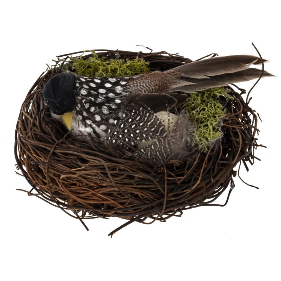 Набор из 2-х изделий декоративных "Пасхальная композиция" (3*4), L19,5 W12 H5 см