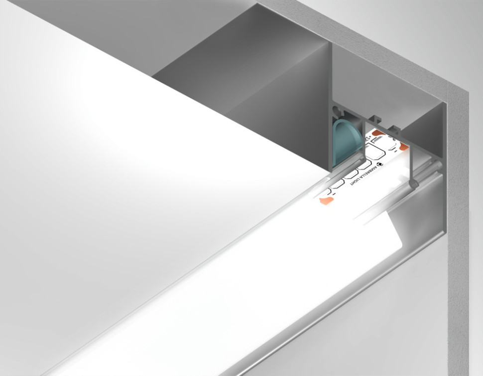 Профиль для светодиодной ленты Illumination GP4050AL Ambrella