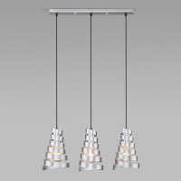 Подвесной светильник Eurosvet Storm 50058/3 серебро