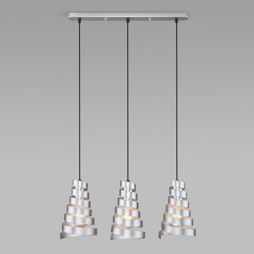 Подвесной светильник Eurosvet Storm 50058/3 серебро