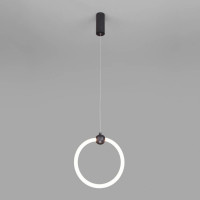 Подвесной светодиодный светильник Eurosvet Rim 90166/1 черный