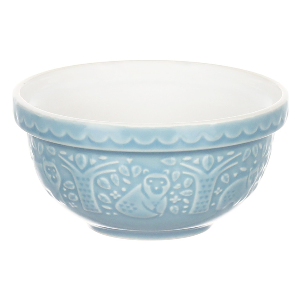 Набор чаш In the Forest, 9,5 см, 4 шт, коричневый, серо-голубой