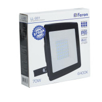 Светодиодный прожектор Feron LL-931 70W 6400K 41551 Светодиодный прожектор Feron LL-931 70W 6400K 41551