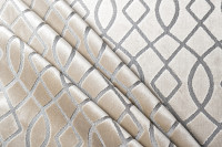 Ткань портьерная/мебельная MELODY бежевая