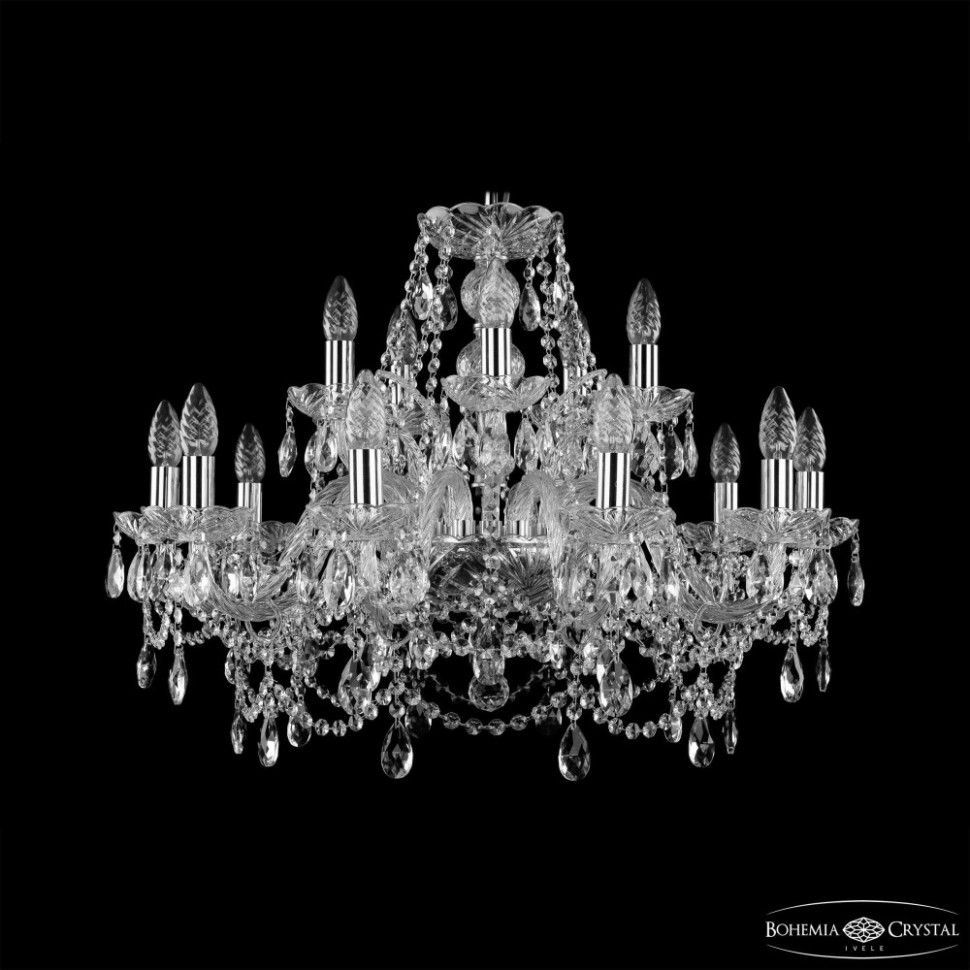 Подвесная люстра 1411 1411/10+5/240 Ni Bohemia