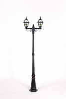 Наземный фонарь FARO lead GLASS 91109A lgG Bl Oasis Light