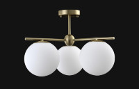 Подвесная люстра Crystal Lux FELIZ SP-PL3 BRONZE/WHITE