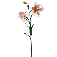 Цветок искусственный "Лилия", L16 W16 H86 см, 2в.