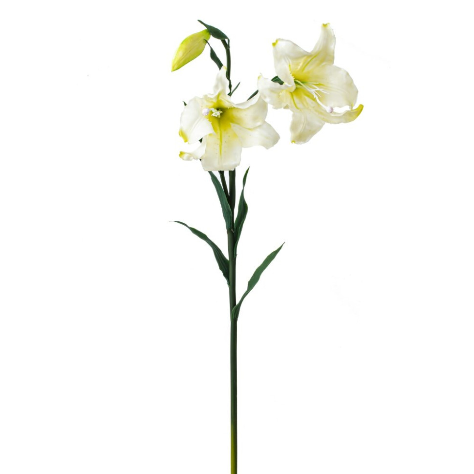 Цветок искусственный "Лилия", L16 W16 H86 см, 2в.