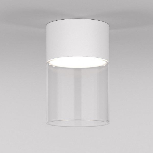 Потолочный светодиодный светильник Elektrostandard Lumen 25047/LED 10W 4000К белый/прозрачный a064710