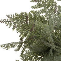 Цветочная композиция "Папоротник", L20 W20 H66 см