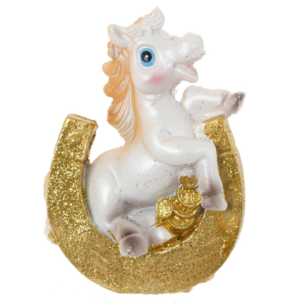 Фигурка декоративная "Лошадка", L5,5 W3,5 H7 см, 6в.