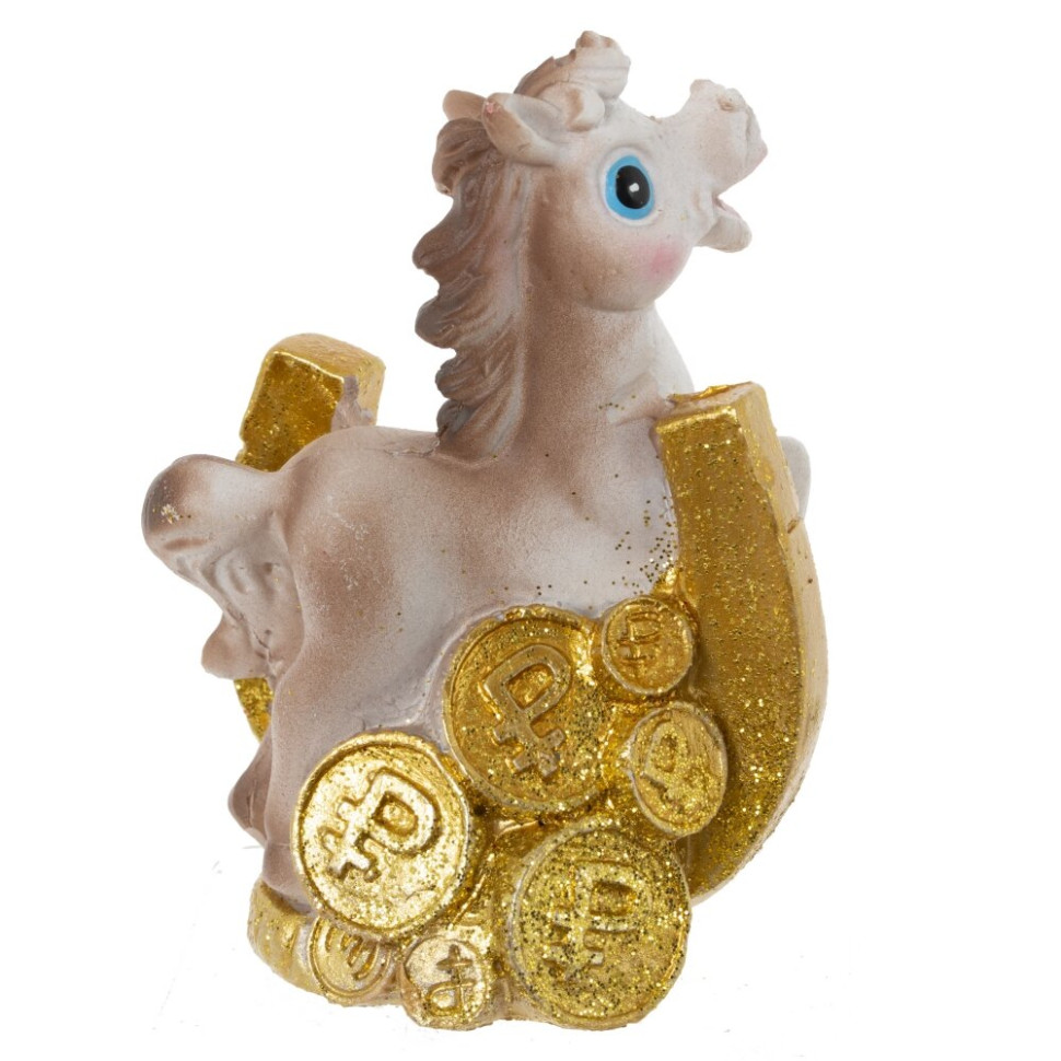 Фигурка декоративная "Лошадка", L5,5 W3,5 H7 см, 6в.