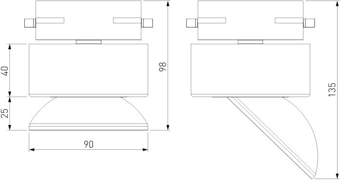 Трековый светильник Smooth 85515/01 Elektrostandard