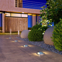 Встраиваемый светильник уличный Step 3 MRL LED 1105 алюминий Elektrostandard