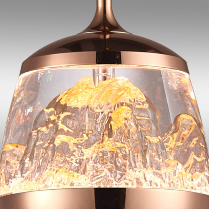 Подвесной светильник Rocks 8278P-1 RGD iLedex