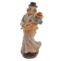 Фигурка декоративная "Бабушка с дедушкой", L11 W7 H18 см, 2в.