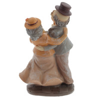 Фигурка декоративная "Бабушка с дедушкой", L11 W7 H18 см, 2в.