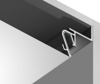 Профиль для светодиодной ленты Illumination GP4100BK Ambrella