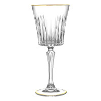 Набор бокалов 298мл.6шт."Таймлесс Голд" Глянцевое BD