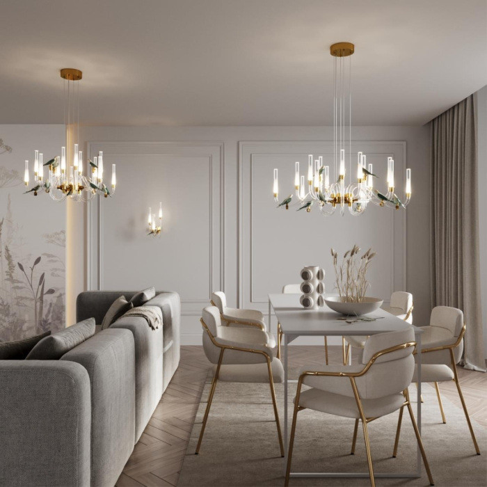 Подвесная люстра Lark 5431/37L Odeon Light