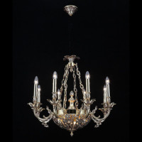 Подвесная люстра Lucia Tucci Firenze 1781.8.2 Antique Gold