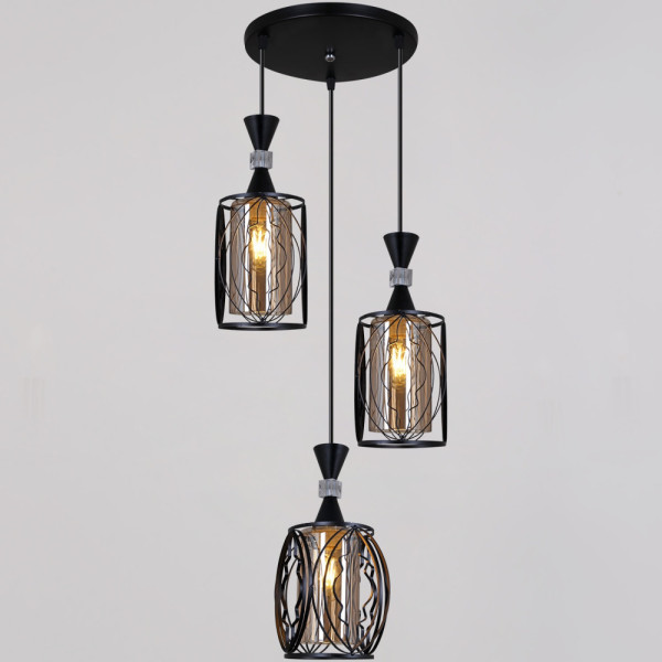 Подвесной светильник  05366-0.9-03 BK Reluce