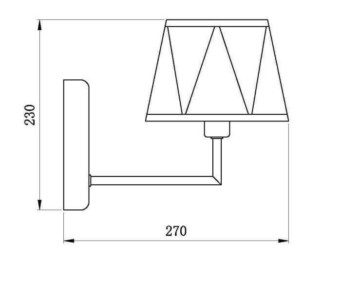 Бра Si VL2191W01 Vele Luce