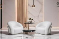 Кресло вращающееся Monblan букле белое Кресло вращающееся Monblan букле белое