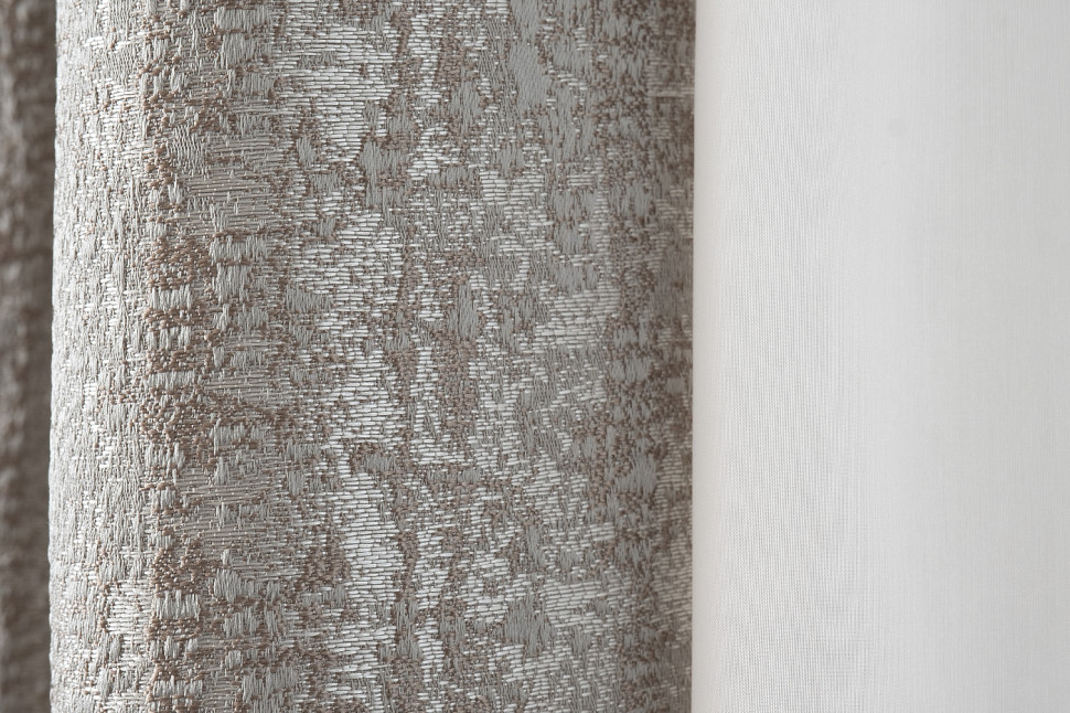 Портьера Ambition 300х260см серая