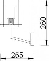 Бра Felicity FR5206WL-01FG Freya