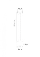 Подвесной светильник Arte Lamp Bender A4323SP-1GY