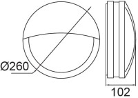 Настенный светильник уличный SIDNEY 3363 Gr Oasis Light Настенный светильник уличный SIDNEY 3363 Gr Oasis Light