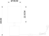 Интерьерная настольная лампа Jishui A5036LT-1BR Arte Lamp